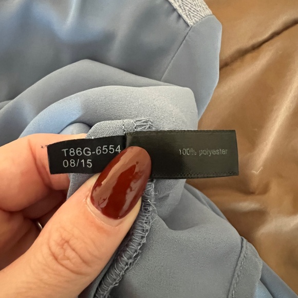 Soft Blue Limited Blouse - Picture 4 of 4